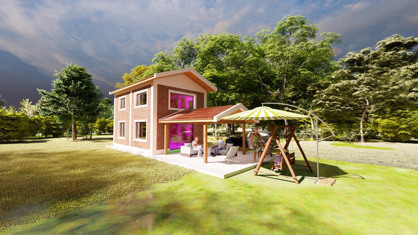 Loft écologique en BTC